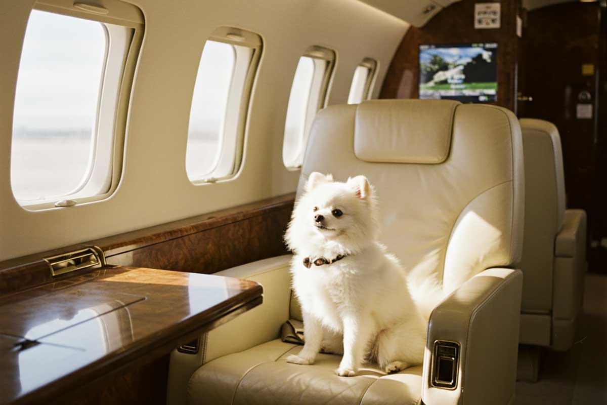 Luxury Pet Travel: Benefits of Flying with Pets Privately